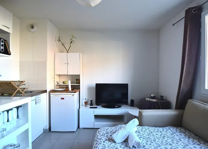 Studio Gare St Roch 1Er Etage - Air Rental